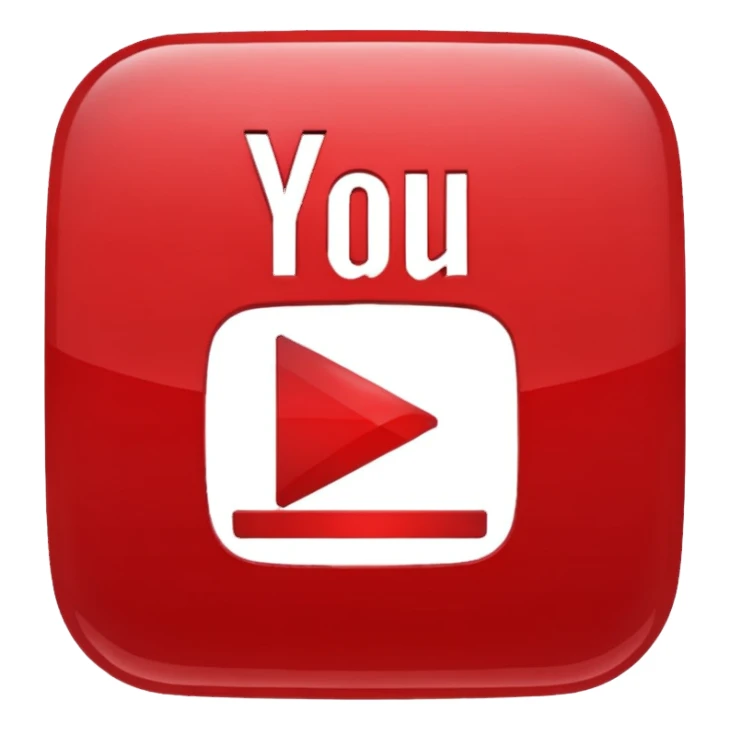 YouTube logo sticker