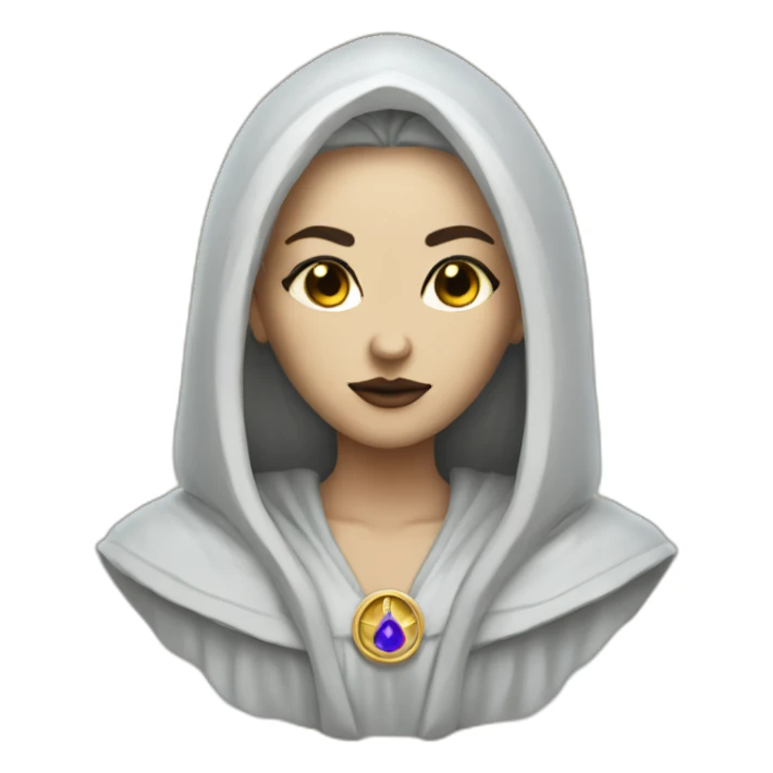 Wiccan high priestess sticker