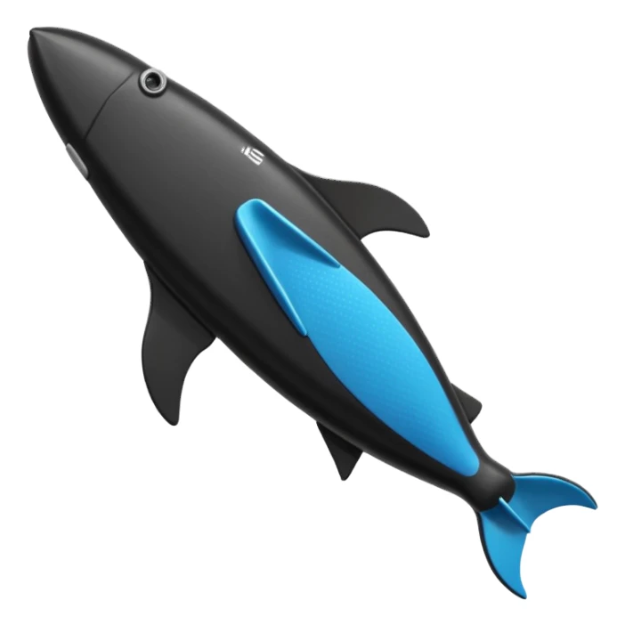 Diving flipper sticker