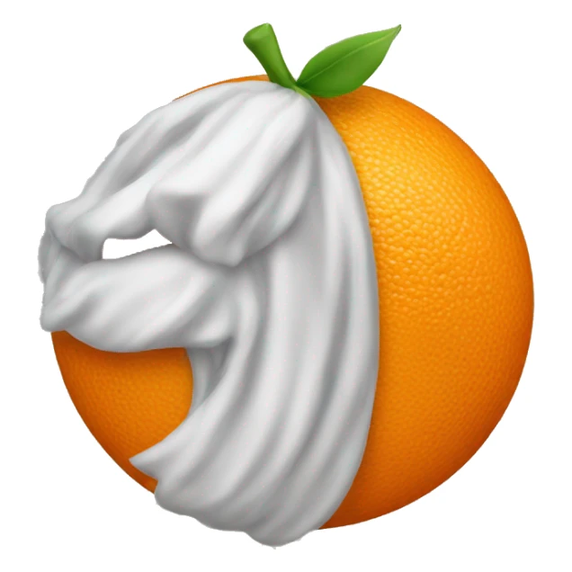 orange winner sticker