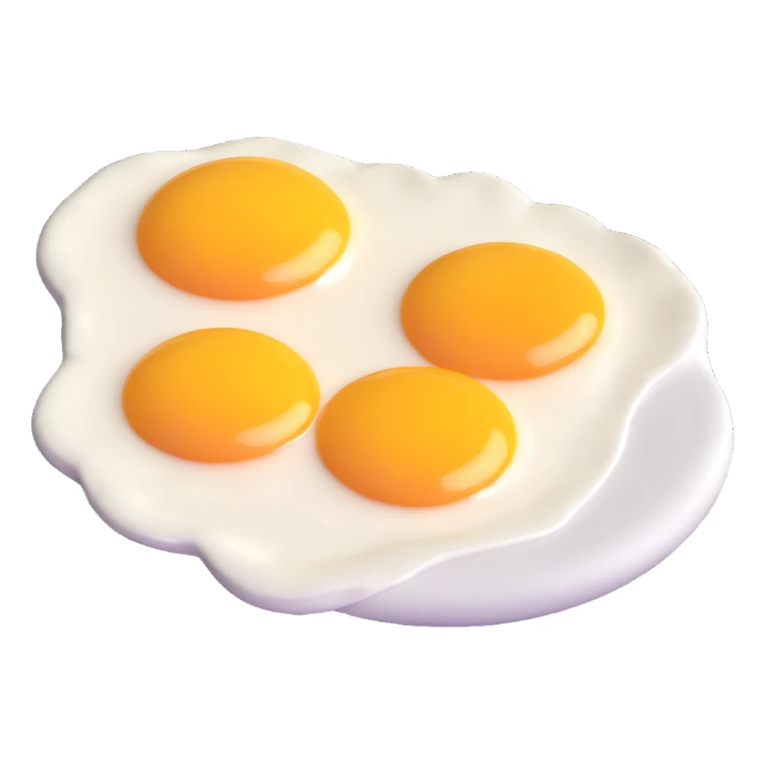 fried egg sticker