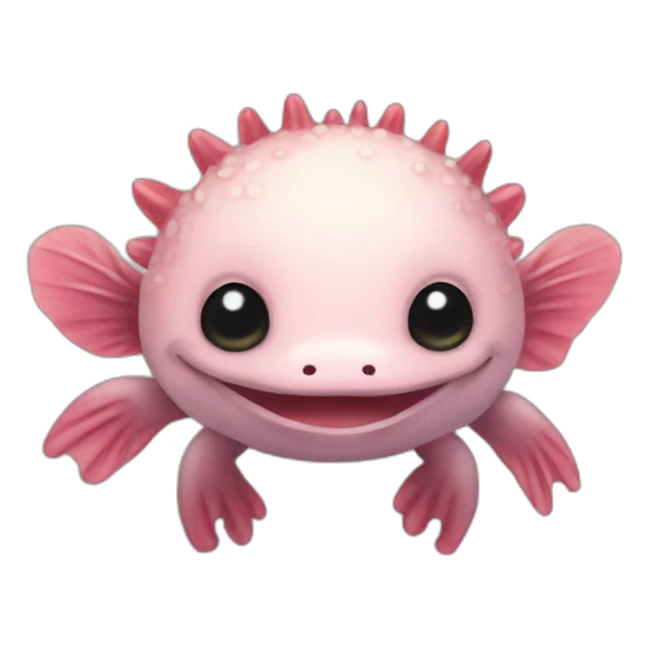 Axolotl sticker