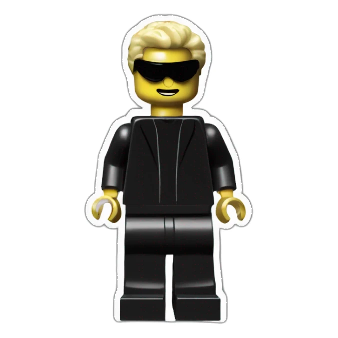 Lego neo, -matrix full body fighting sticker