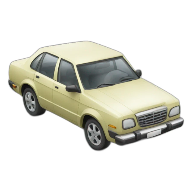 car and bicycle sticker