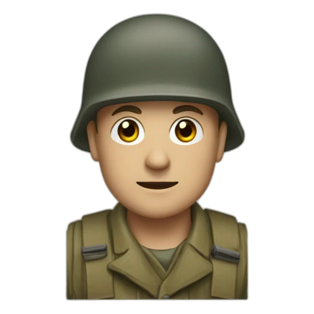 German soldier ww2 sticker