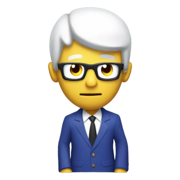Mr puzzles from smg4 with his iconic TV head sticker