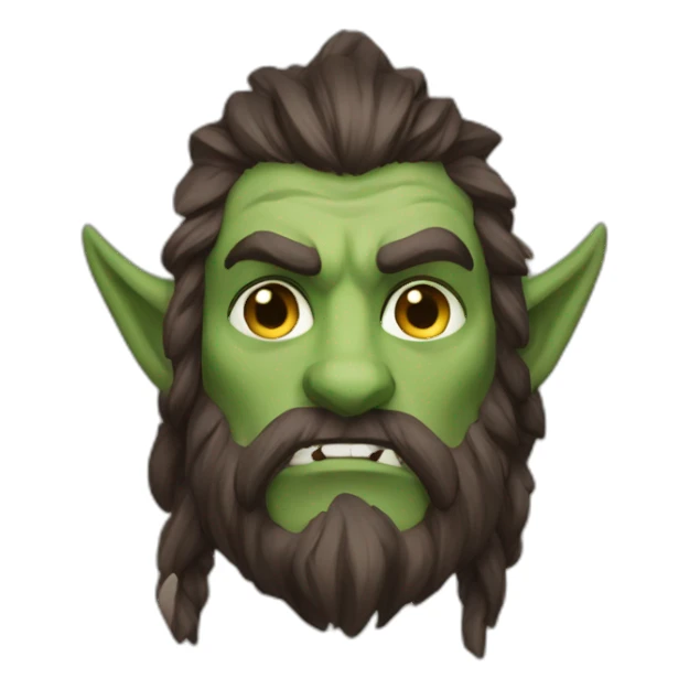 Firbolg barbarian sticker