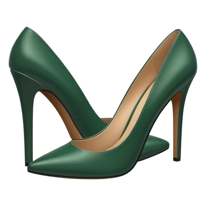 dark green pumps sticker