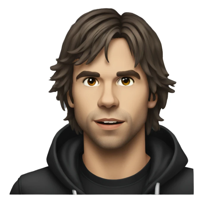 Orelsan qui rap sticker