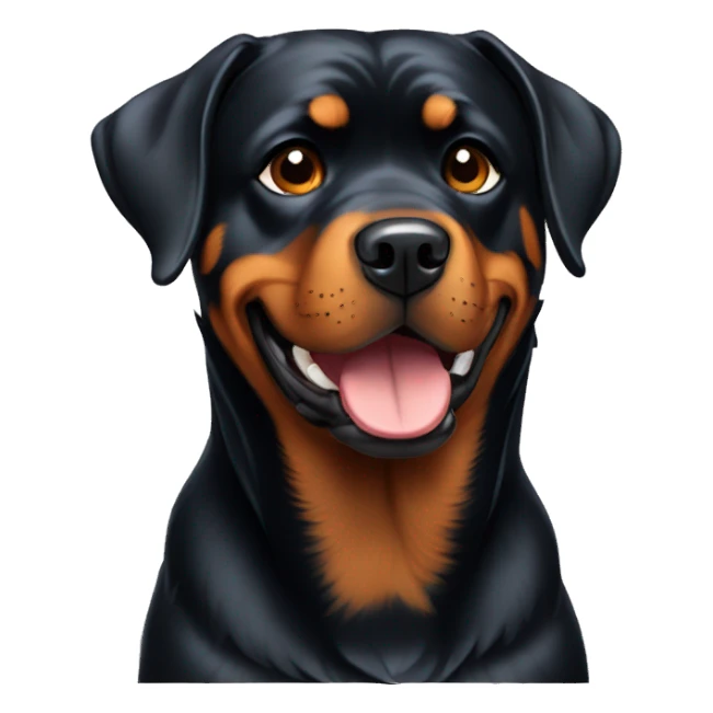 rottweiler dog sticker
