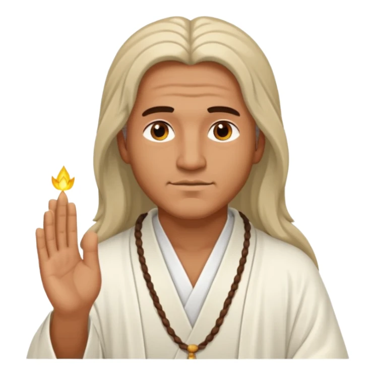 man spiritual healer and medium sticker