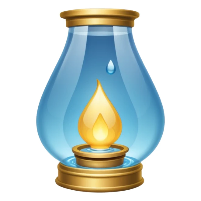 Water Lantern more water drop inside lantern sticker