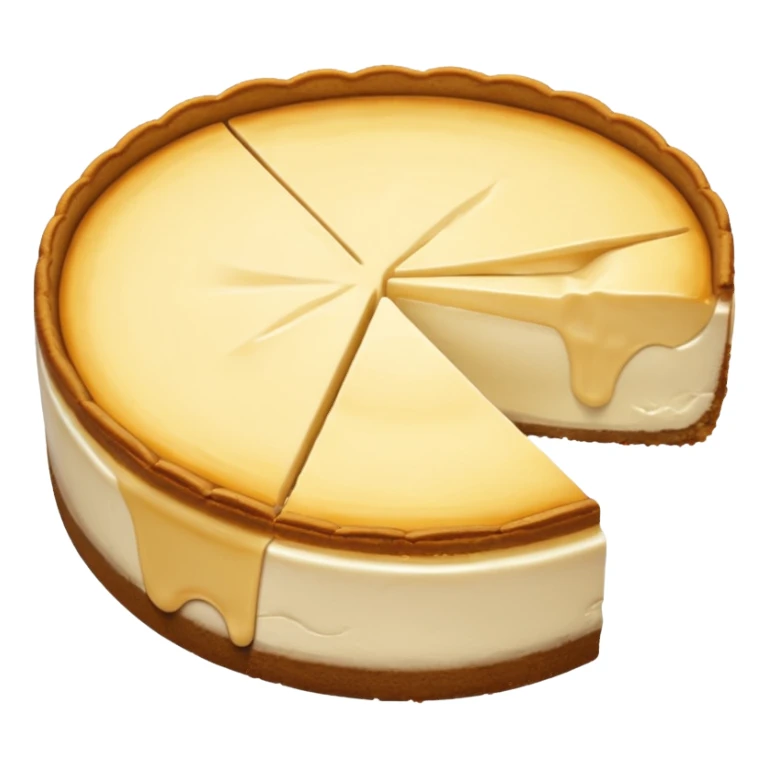 Cheese cake sticker