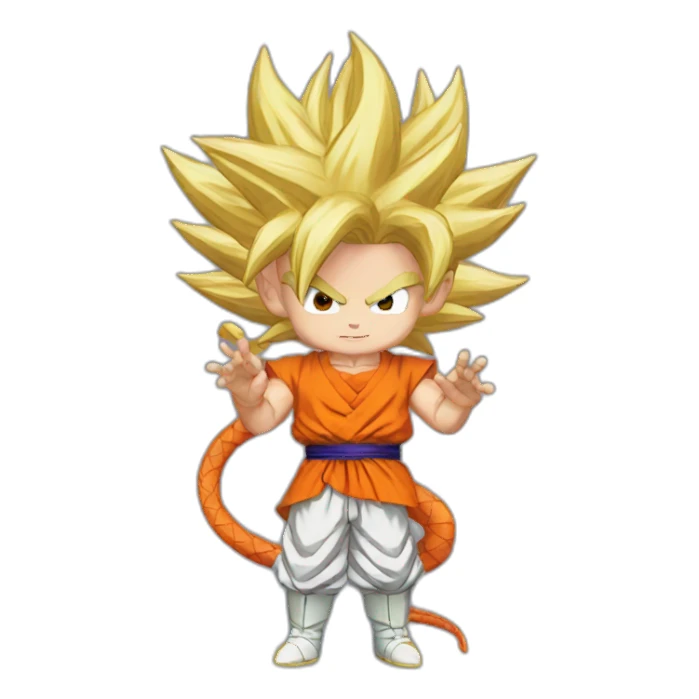 dragon ball fusion sticker