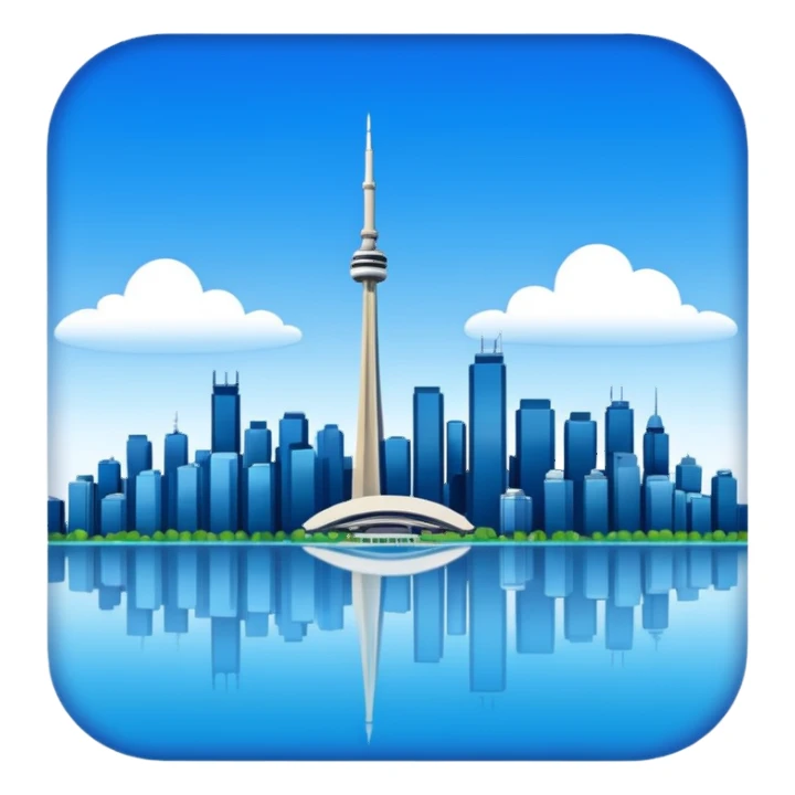 Toronto blue days sticker