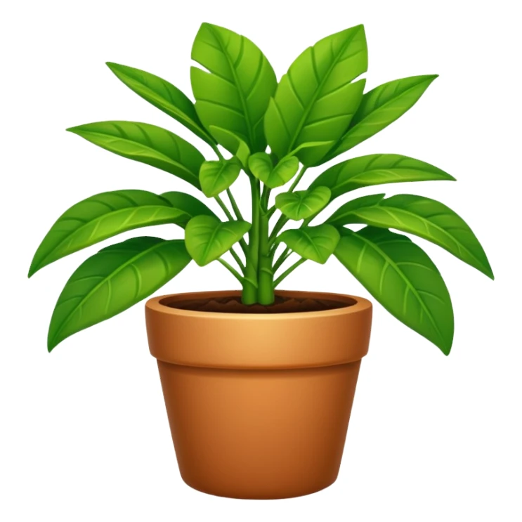 Houseplant sticker
