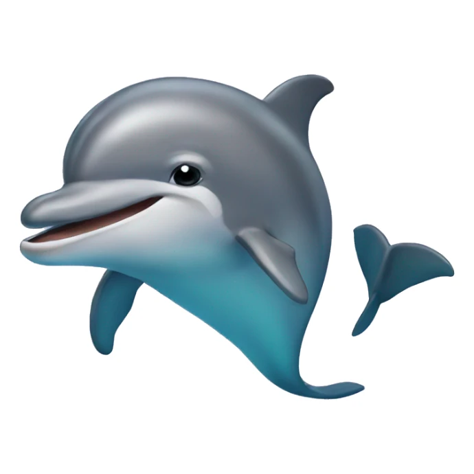 Dolphin Flying sticker
