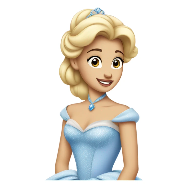 Cinderella Disney princess sticker