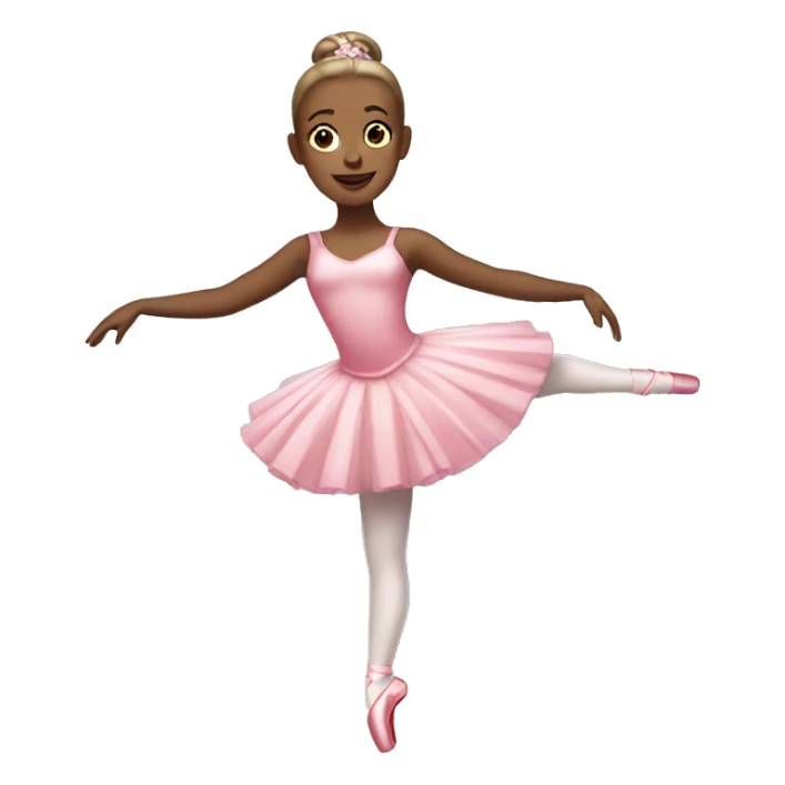 Balerina with cola sticker