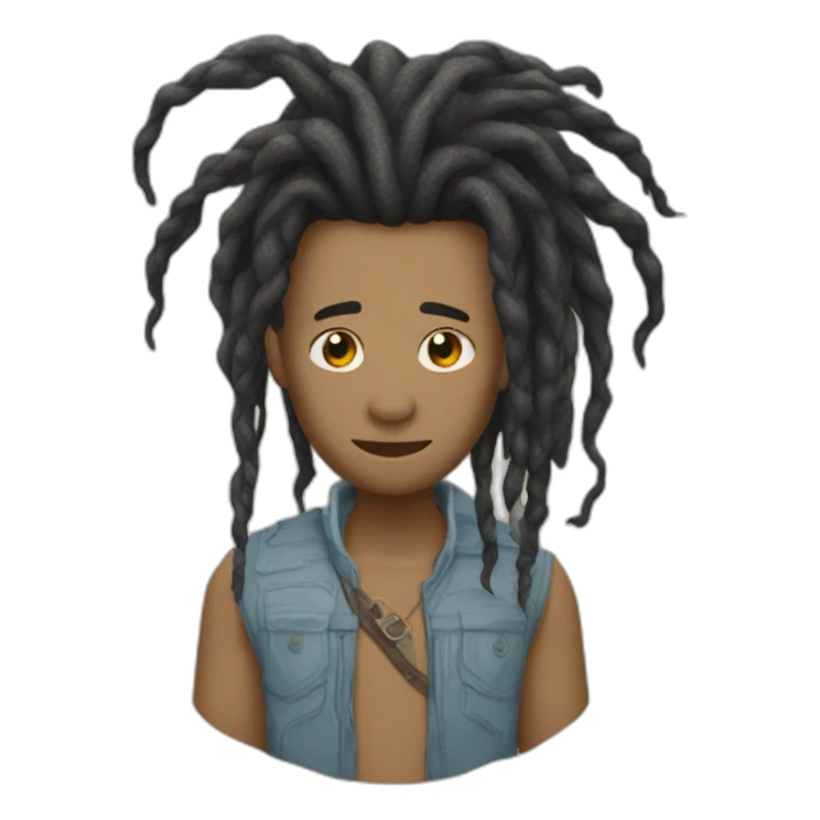 Dreadlocks dragón filmaker  sticker