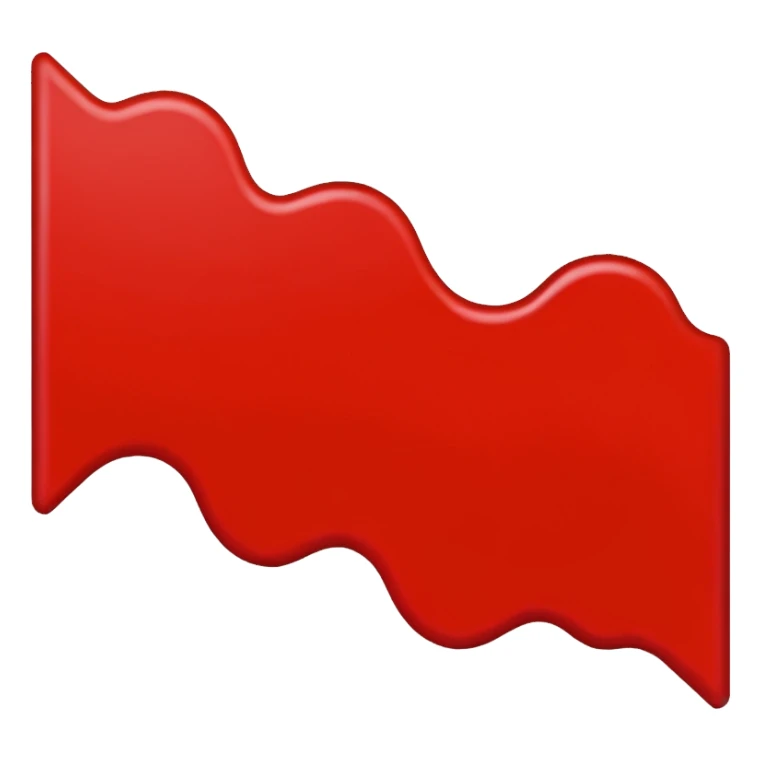 Red line painting sticker