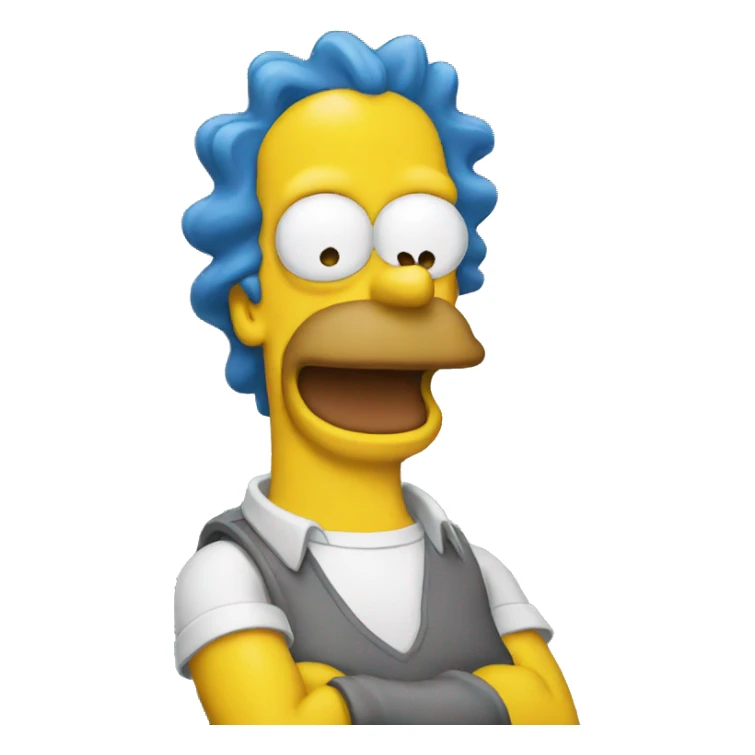 Simpsons sticker