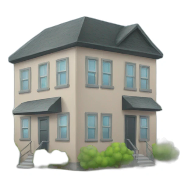 Office house sticker