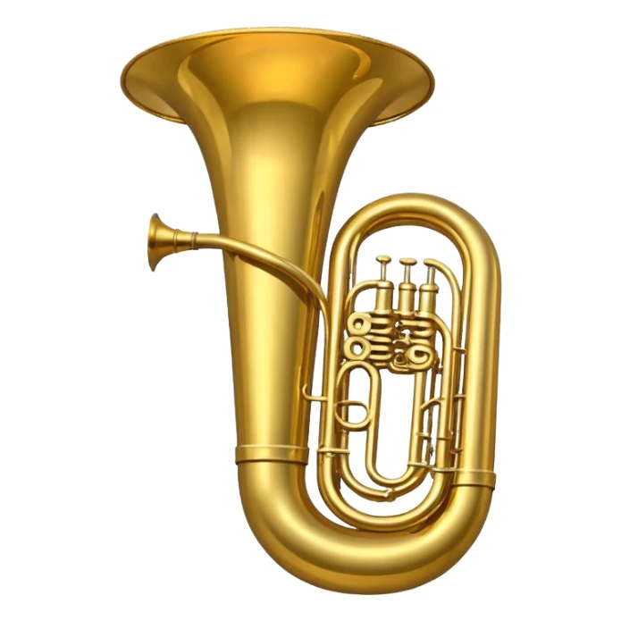 make an tuba emoji sticker