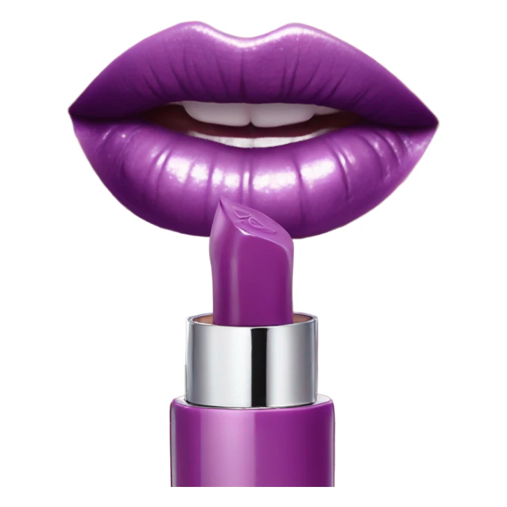 Dior lip gloss purple sticker