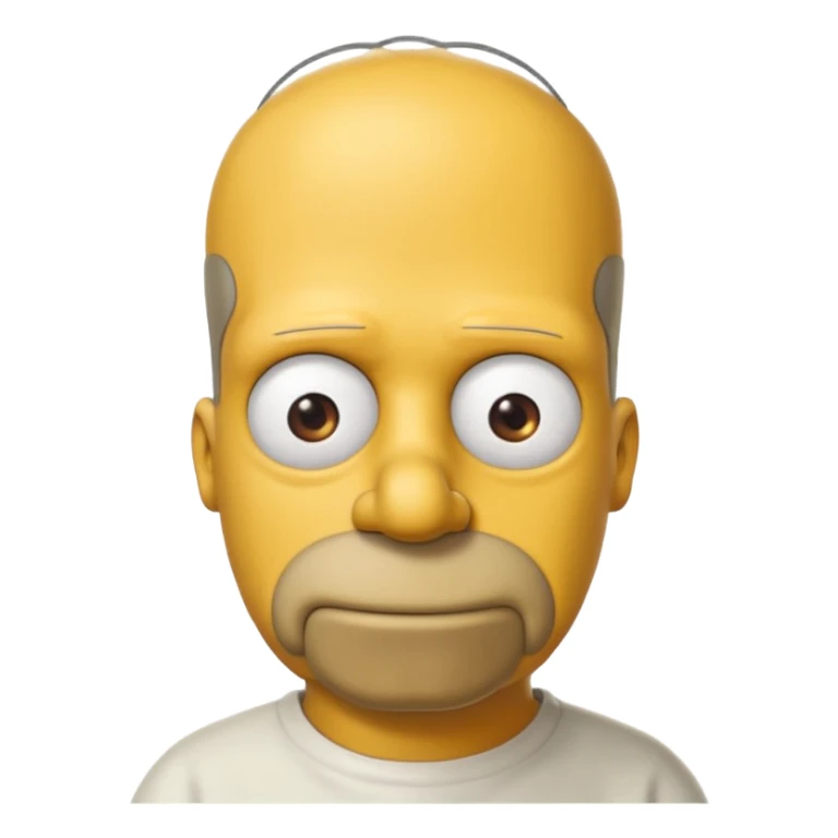 Homer simpson sticker