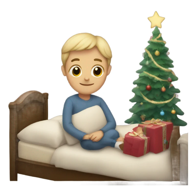 Christmas goodnight sticker