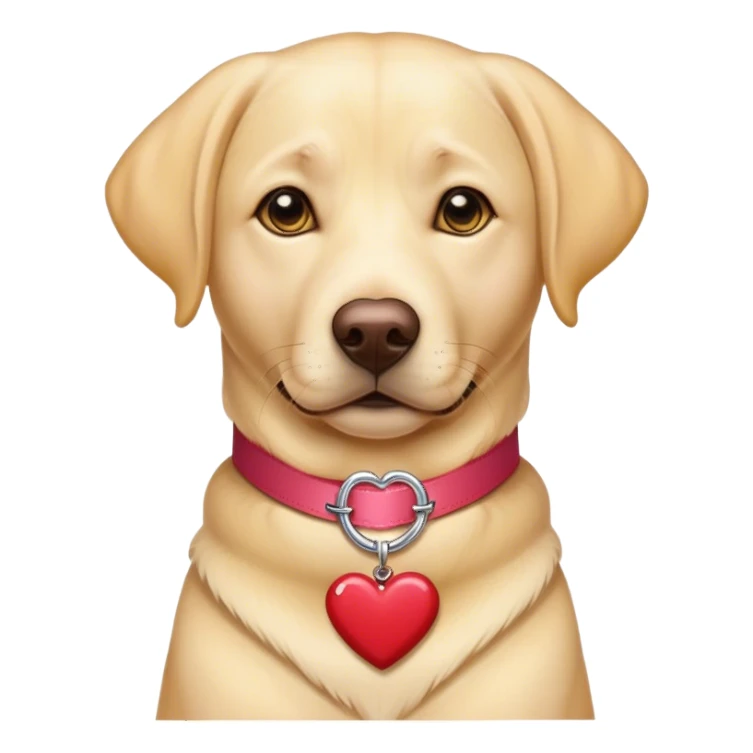 Yellow Lab Valentine’s Day sticker