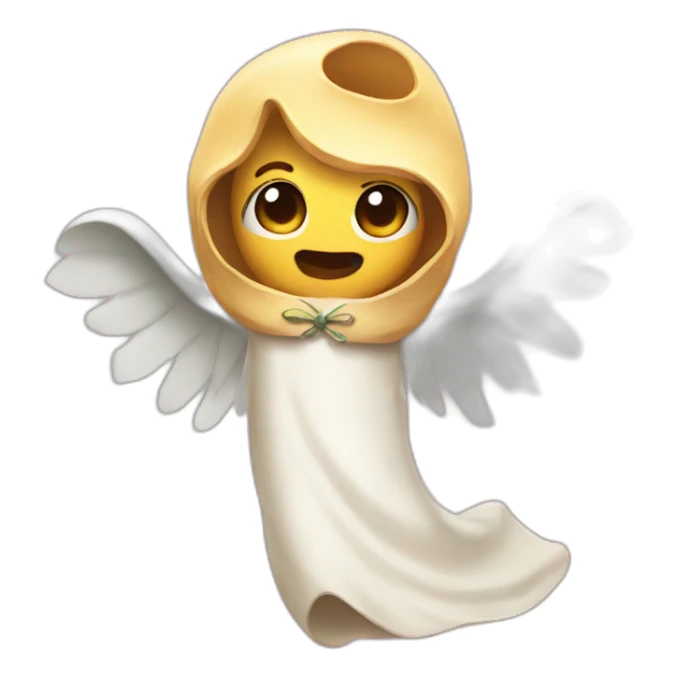 Holly burrito angel demon sticker