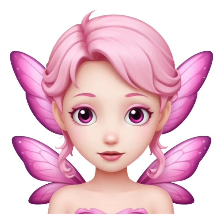 Pink fairy  sticker