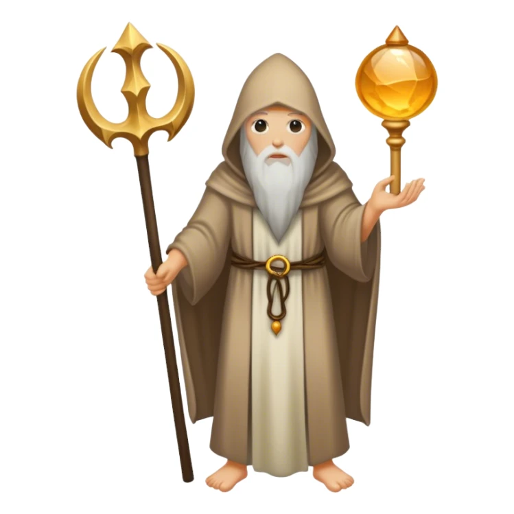 The Hermit Tarot Card sticker