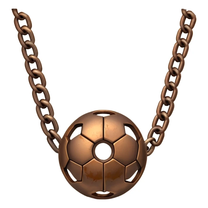 prisoner chain with ball sticker