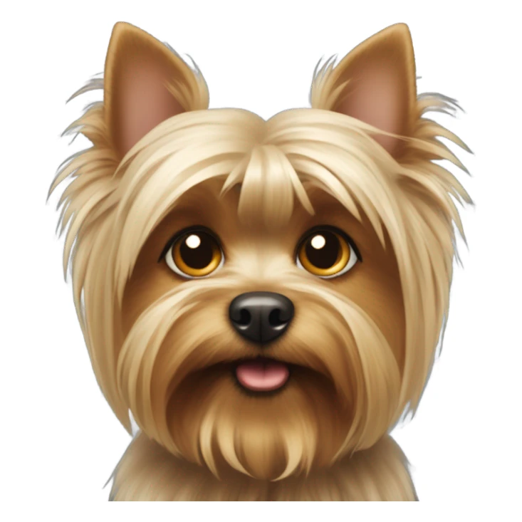 Yorkie dog sticker