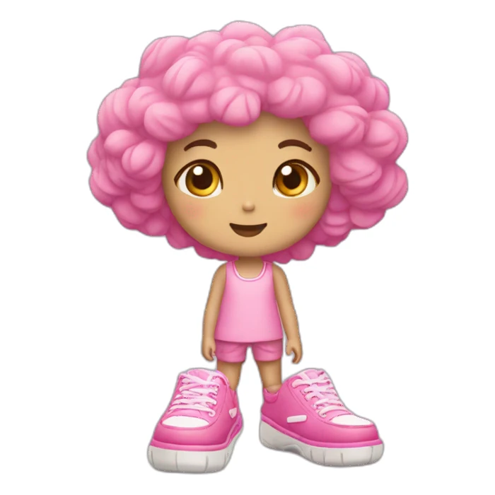 crocs pink shoes  ￼ sticker