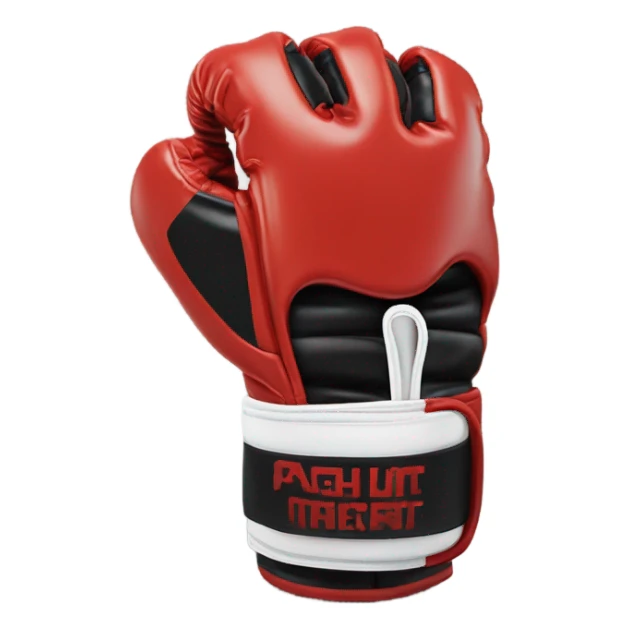 mma glove sticker
