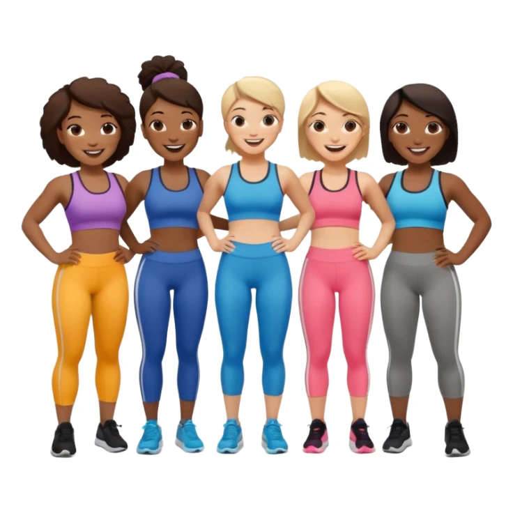friendsfitness sticker