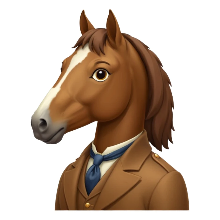 Gentleman Horse  sticker