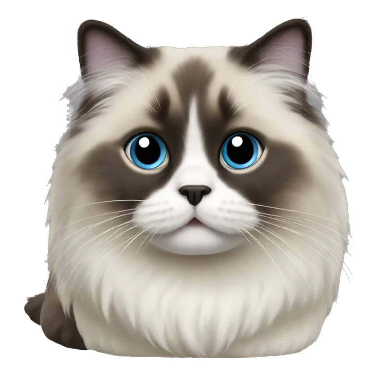 Sealpoint ragdoll sticker