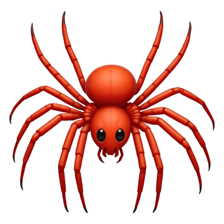 Red spider sticker