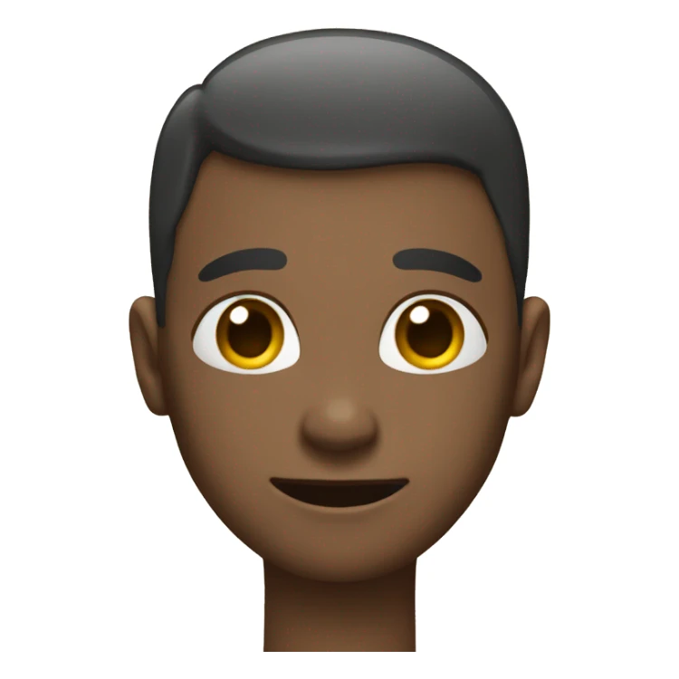 Patting head sticker