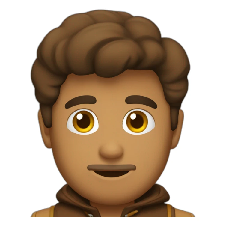 Bruno Marscostume marron sticker