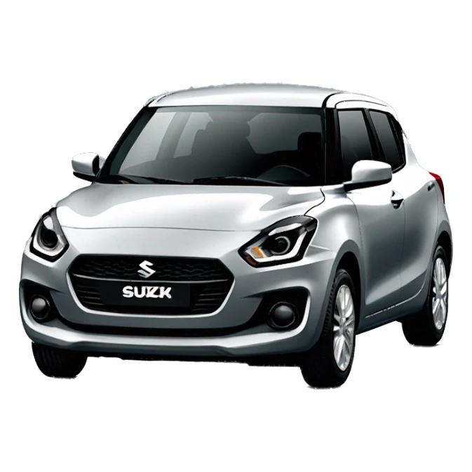 Car suzuki swift grey year 2024 sticker