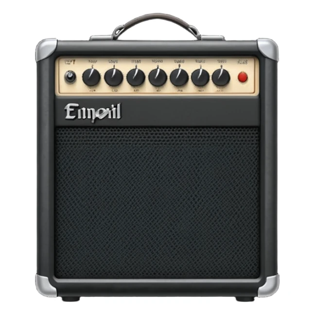 electric guitar amplifier sticker