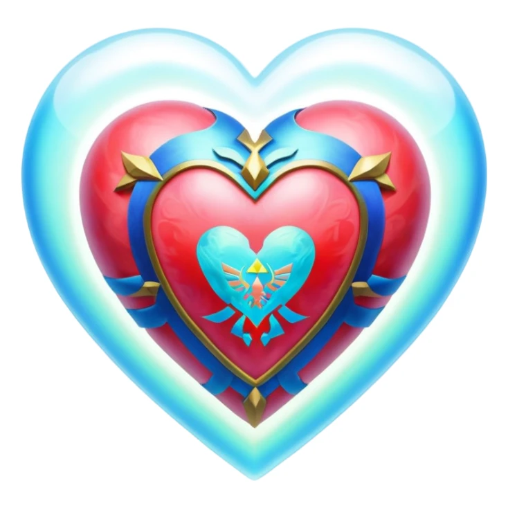 Zelda Skyward Sword Heart  sticker