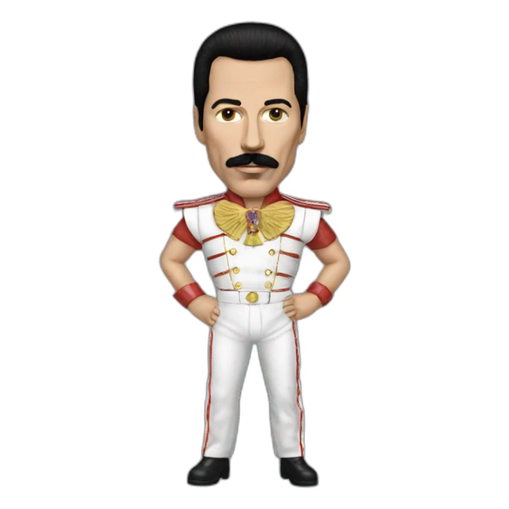 Freddy Mercury Realist sticker