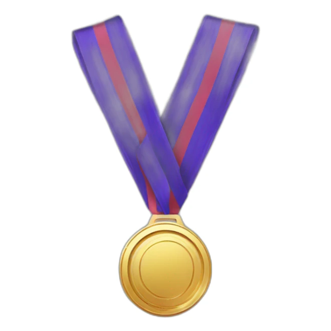 champion medal sticker